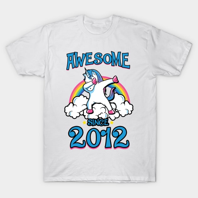 Awesome since 2012 T-Shirt by KsuAnn